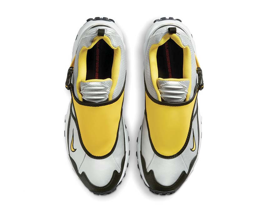 Nike ACG Phassad Yellow Zest Nero — sneaker trail nero giallo