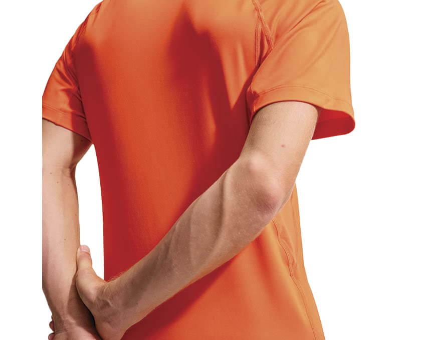 Nike ACG Wildsee Tee Orange — t-shirt homme outdoor trail