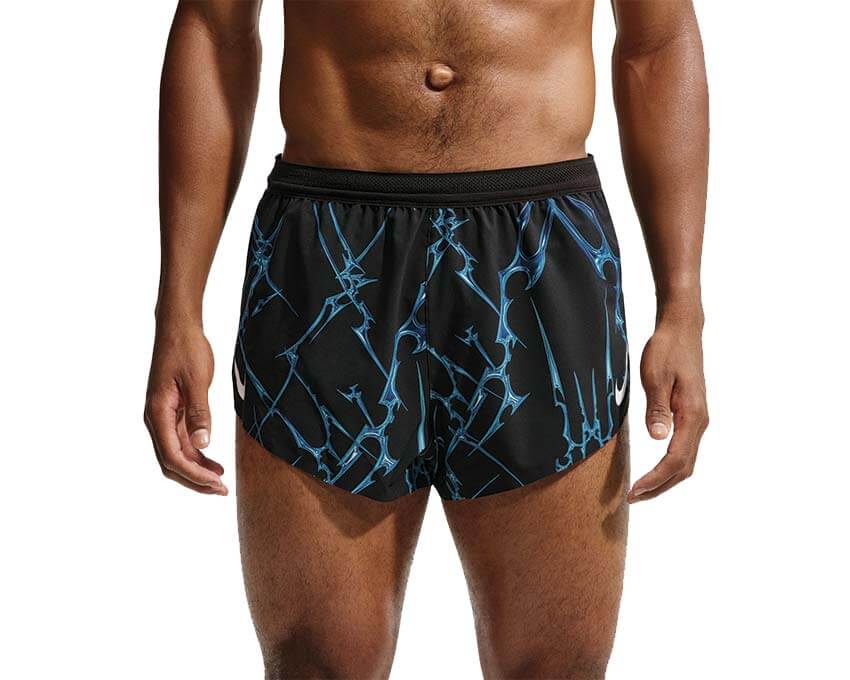 Nike AeroSwift Dri-FIT ADV Short Noir — short course à pied homme