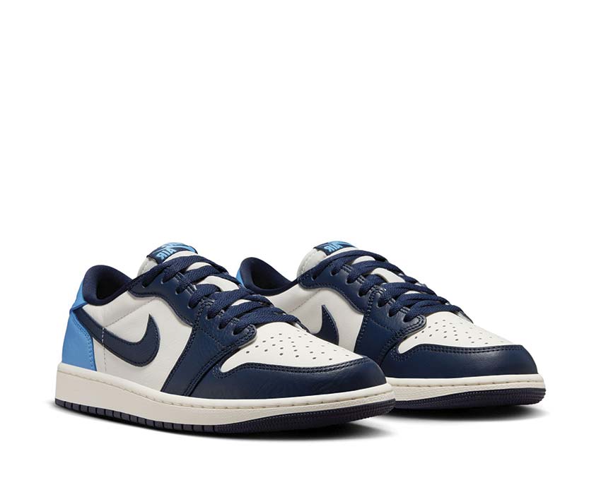  Nike Air Jordan 1 Low OG "Obsidian" Obsidian / University Blue - Sail CZ0790-400