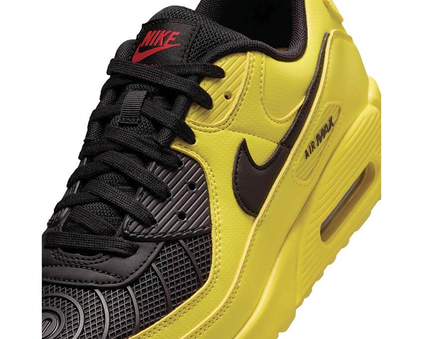 Nike Air Max 90 Laser 90 vue latérale — tige mesh graphique multicolore