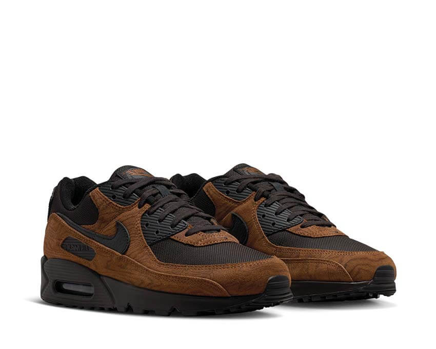 Nike Air Max 90 Premium Light British Tan Sohle — sichtbare Air 90 Blase