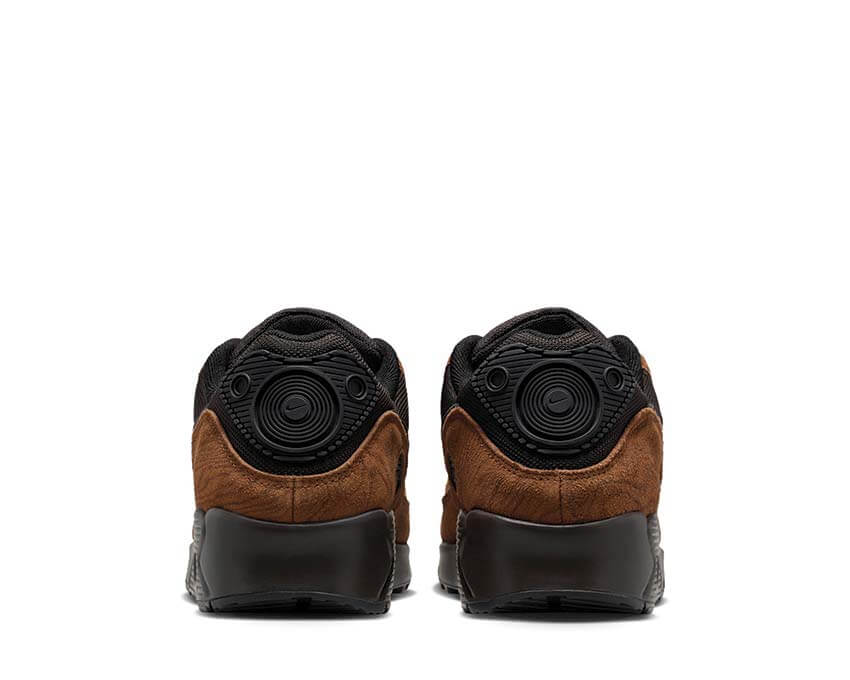 Nike Air Max 90 Premium Light British Tan Detail — Premium-Materialien British Tan