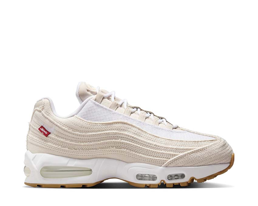 Nike Air Max 95 OG LT Orewood Brn / White - Gym Red HM4743-100 