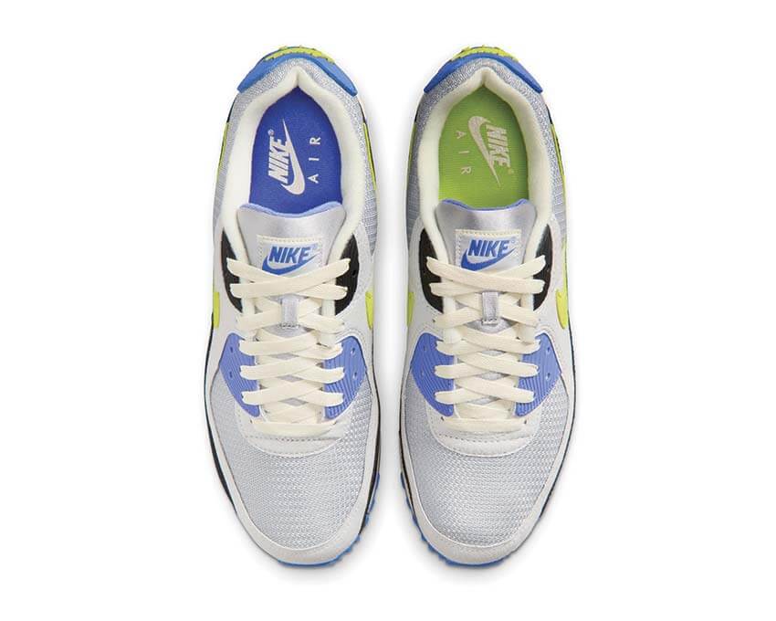 Nike Air Max 90 Wave Pack Cyber — vista en tres cuartos