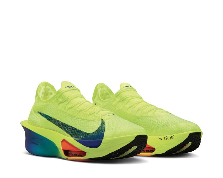 Nike Alphafly 3 Volt / Concord - Dusty Cactus - Total Orange FD8311-700