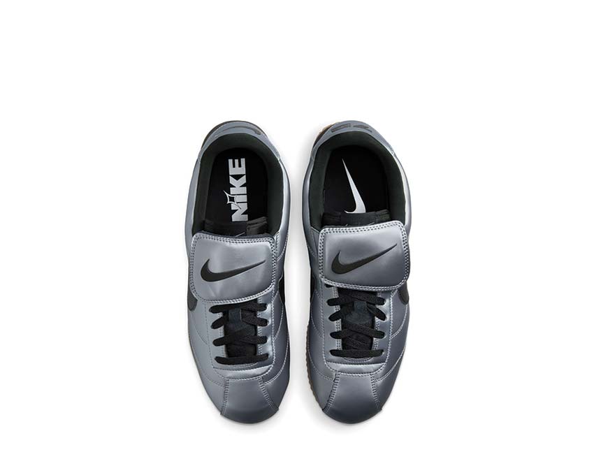 Nike Cortez LTR SE Mtlc Cool Grey / Black - Gum Dark Brown HQ3490-099
