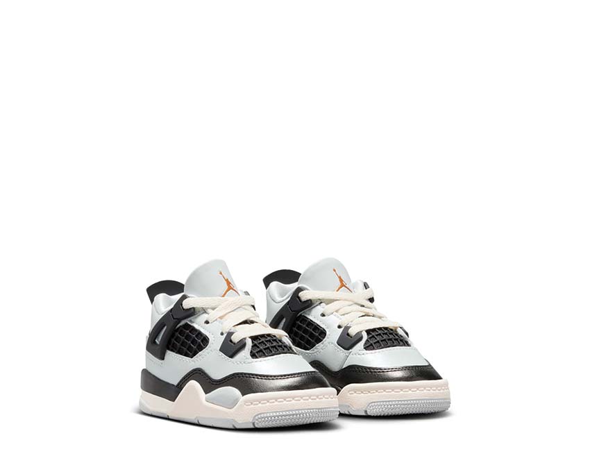 Jordan 4 Retro TD Pure Platinum Gold — sneakers semelle caoutchouc enfant