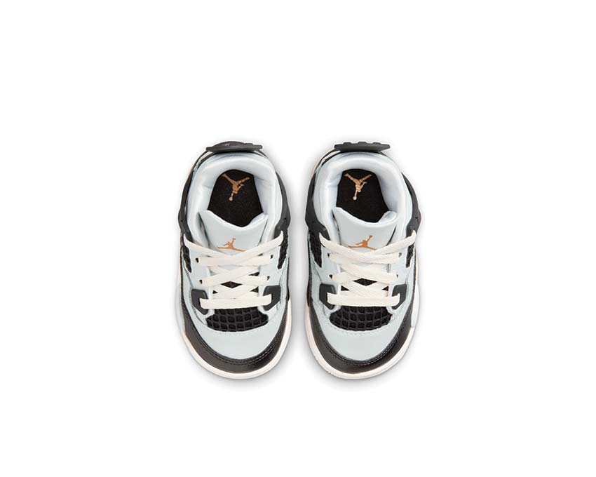 Jordan 4 Retro TD Pure Platinum Sail — sneakers tige cuir luxe toddler