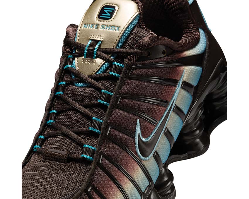 Nike Shox TL Velvet Brown / Denim Turq - Desert Khaki IB4340-200