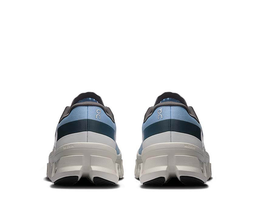 On Cloudmonster W Cerulean — semelle CloudTec amorti running femme