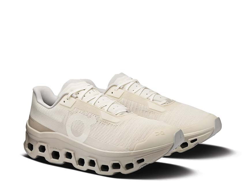 On Cloudmonster Void Ruffle vue latérale — profil semelle chunky running homme