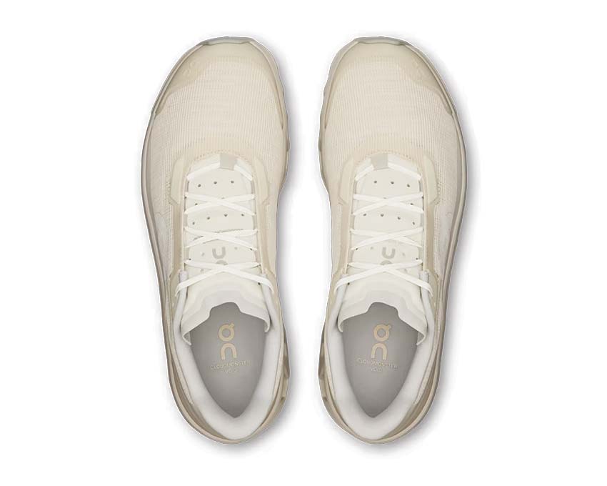 On Cloudmonster Void Ruffle détail — tige mesh renforcée running homme