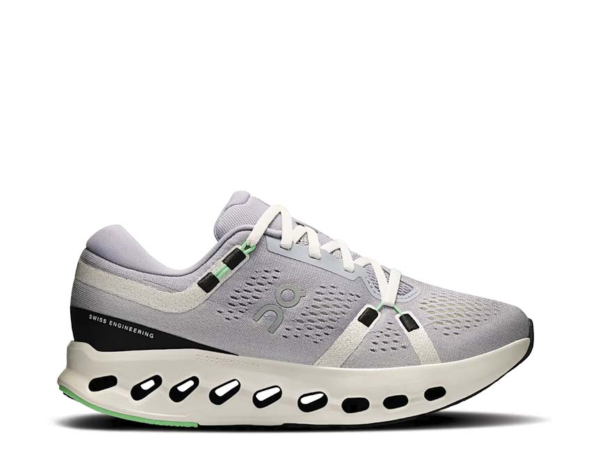 On Cloudsurfer 2 W Lilac/Ivory — running femme CloudTec FEA semelle optimisée
