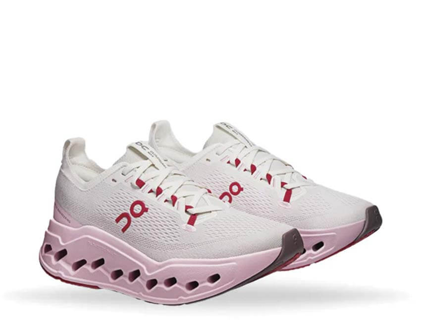 On Cloudsurfer Max W Peony — CloudTec Phase doublé vue latérale