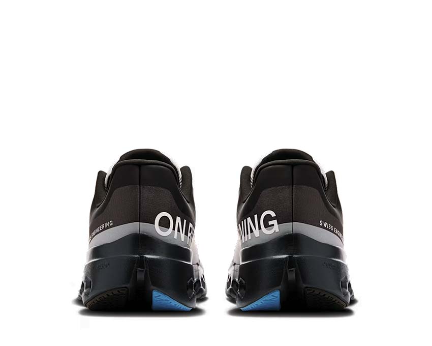 On Cloudsurfer Next Black suola — suola CloudTec responsive scarpa running uomo