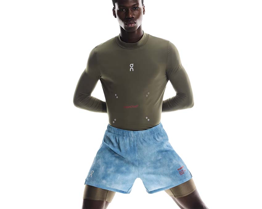 On Long-T PLEASURES x The Loop Olive — t-shirt running manches longues collab On x PLEASURES