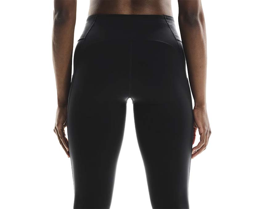 On Performance Tights W Black — collant running femme DryTec poches zippées