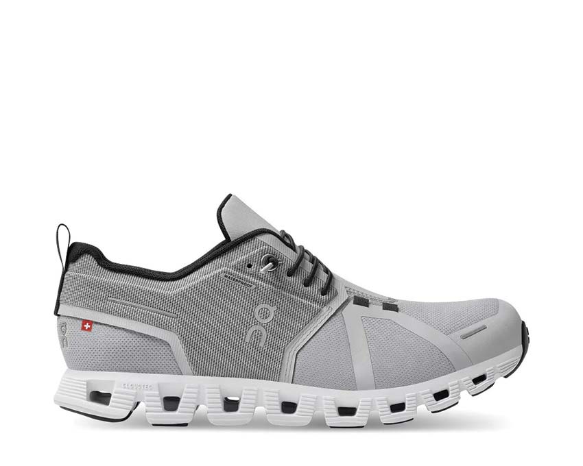 On Cloud 5 W Glacier/White — Damen-Laufschuh leichtes CloudTec täglich