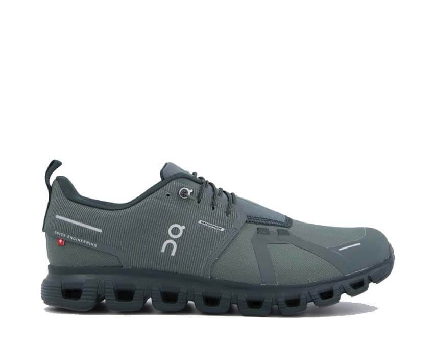 On Cloud 6 Waterproof Olive — running homme CloudTec imperméable polyvalent