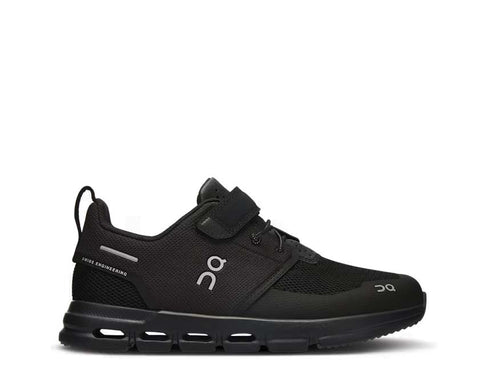 On Cloud Play Black Kids — sneakers enfant CloudTec biométrie sans lacets