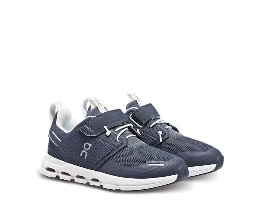 On Cloud Play Midnight Kids — sneakers enfant CloudTec biométrie sans lacets