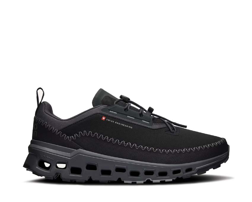 On Cloudaway 2 Black/Eclipse — Herren-Laufschuh leichtes CloudTec täglich