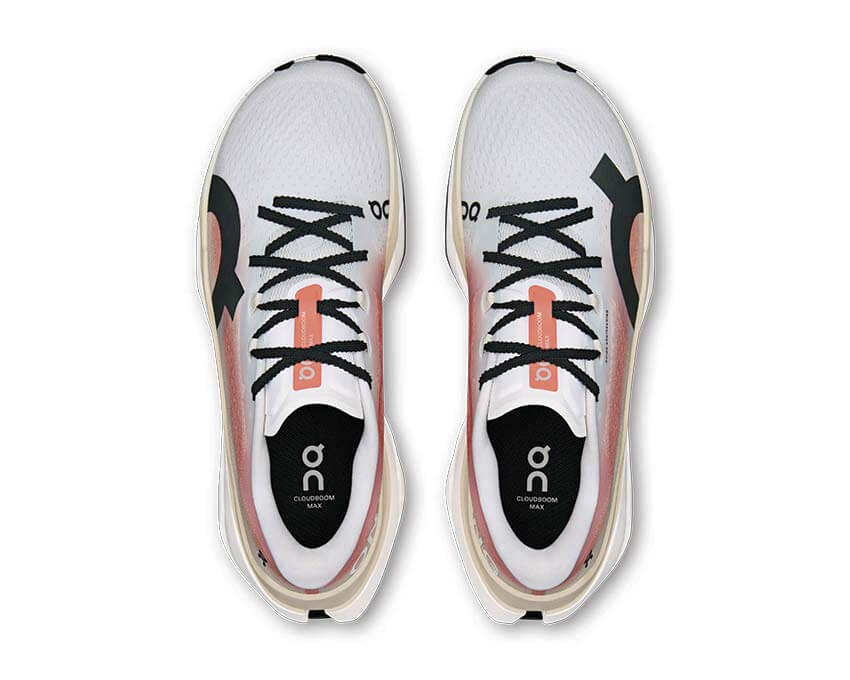 On Cloudboom Max Pearl Homme — running compétition CloudTec Helion Speedboard verre