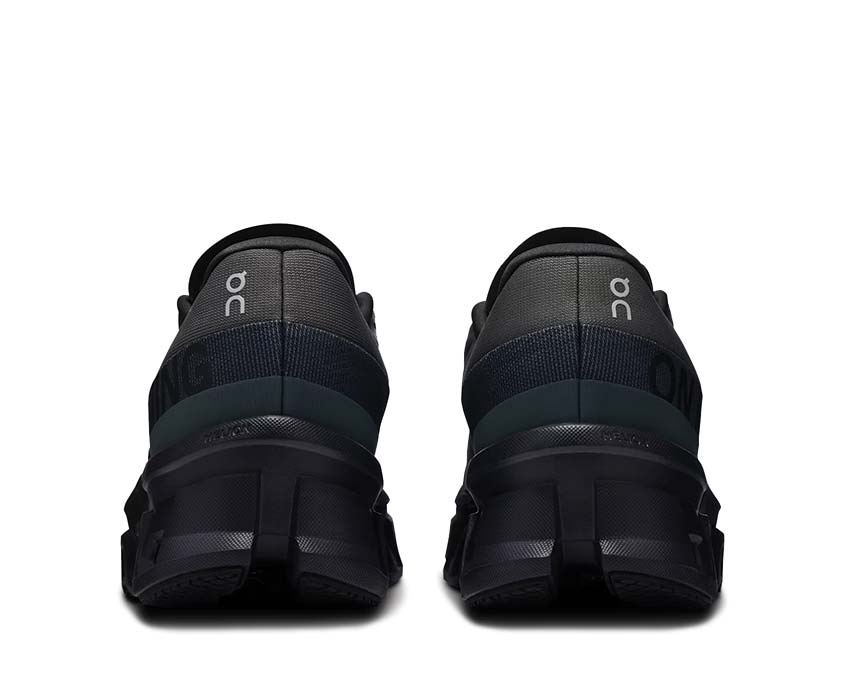 On Cloudmonster 2 Asphalt/Iron Sohle — CloudTec Langdistanz Herren