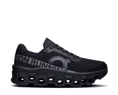 On Cloudmonster 2 Black — Herren-Laufschuh CloudTec Dämpfung Langstrecke
