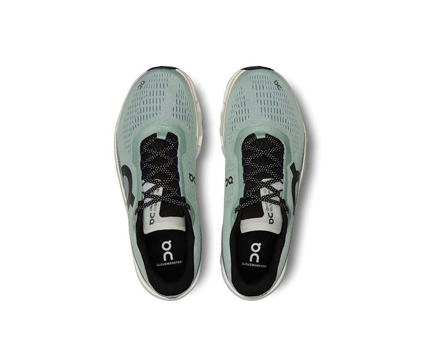 On Cloudmonster 2 Mineral/Aloe Detail — Mesh Obermaterial Herren-Laufschuh