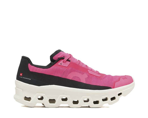On Cloudmonster Void W Pink Ivory — running maximaliste femme rose CloudTec vue principale