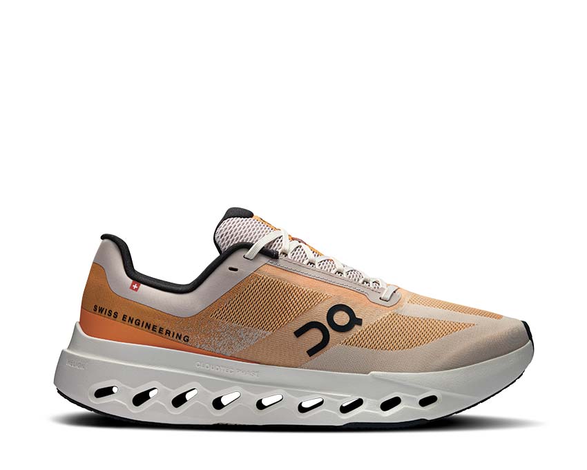 On Cloudsurfer Next Tangerine — Herren-Laufschuh reaktives CloudTec flexibel