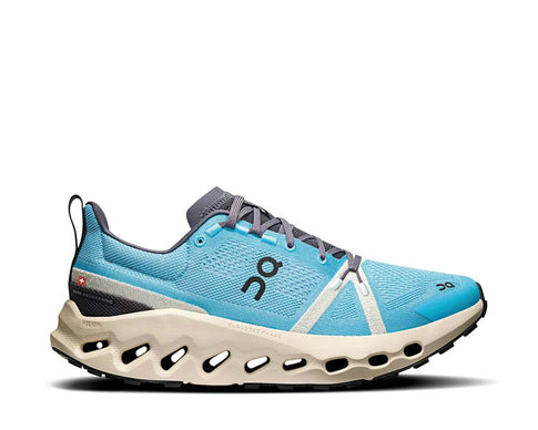 On Cloudsurfer Trail Horizon/Cream — scarpa trail leggera uomo suola Missiongrip
