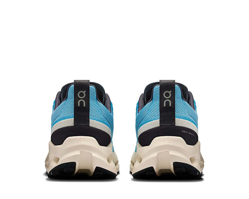 On Cloudsurfer Trail Horizon/Cream suola — Missiongrip grip trail uomo