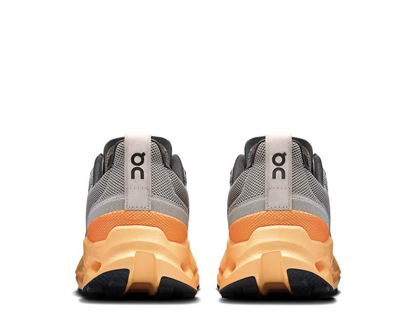 On Cloudsurfer Trail Silver/Blonde Seitenansicht — Profil Trail Herren-Laufschuh