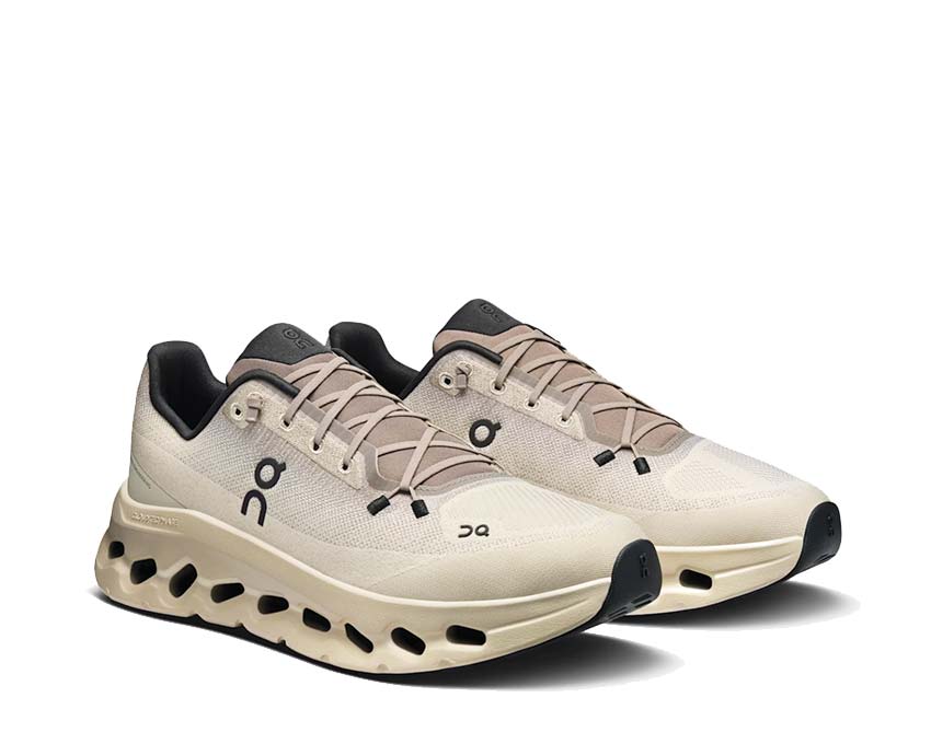 On Cloudtilt Cinder/Sand Seitenansicht — Plattformprofil Herren-Sneaker