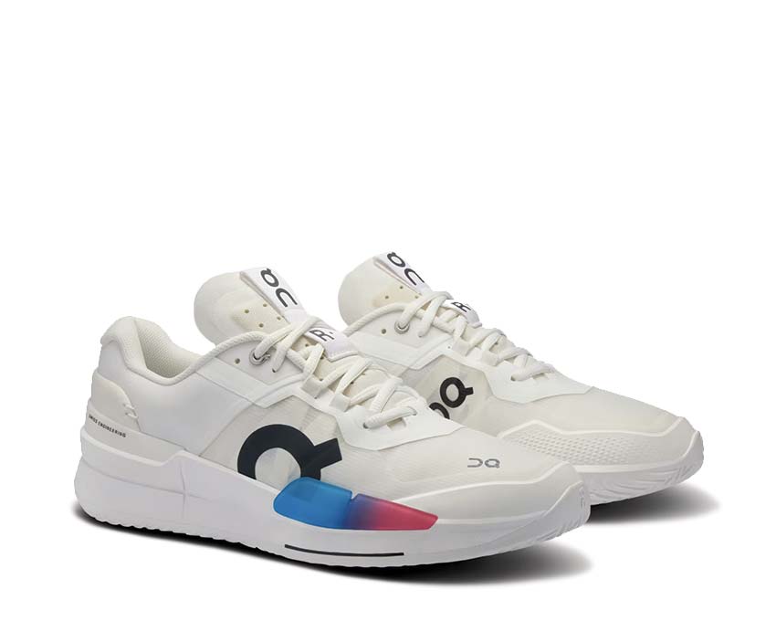 On The Roger Pro 2 White/Malibu Seitenansicht — Profil Tennis Federer