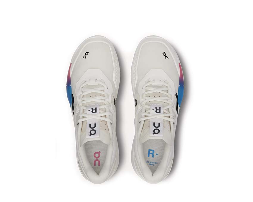 On The Roger Pro 2 White/Malibu Detail — Obermaterial Tennis Lifestyle Herren