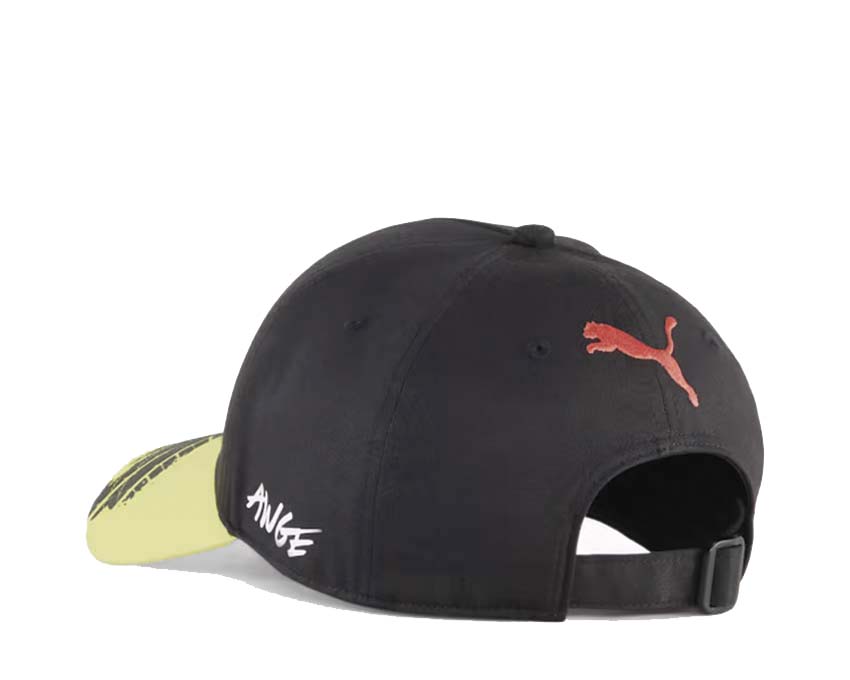 Puma x A$AP Rocky AWGE Racing Cap Black profil — profil racing cap AWGE
