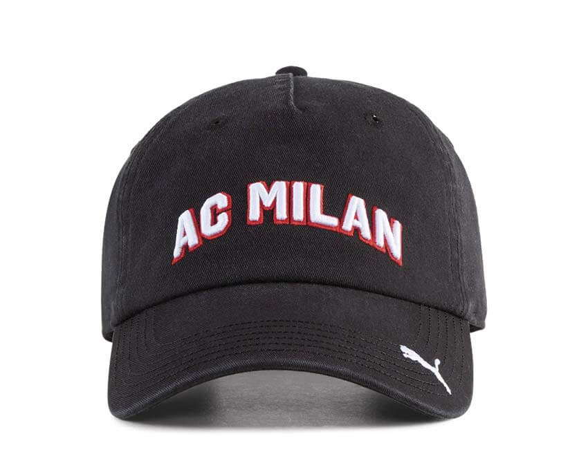 Puma AC Milan Culture Cap — casquette AC Milan culture rouge noir Puma football