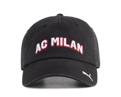 Puma AC Milan Culture Cap — casquette AC Milan culture rouge noir Puma football