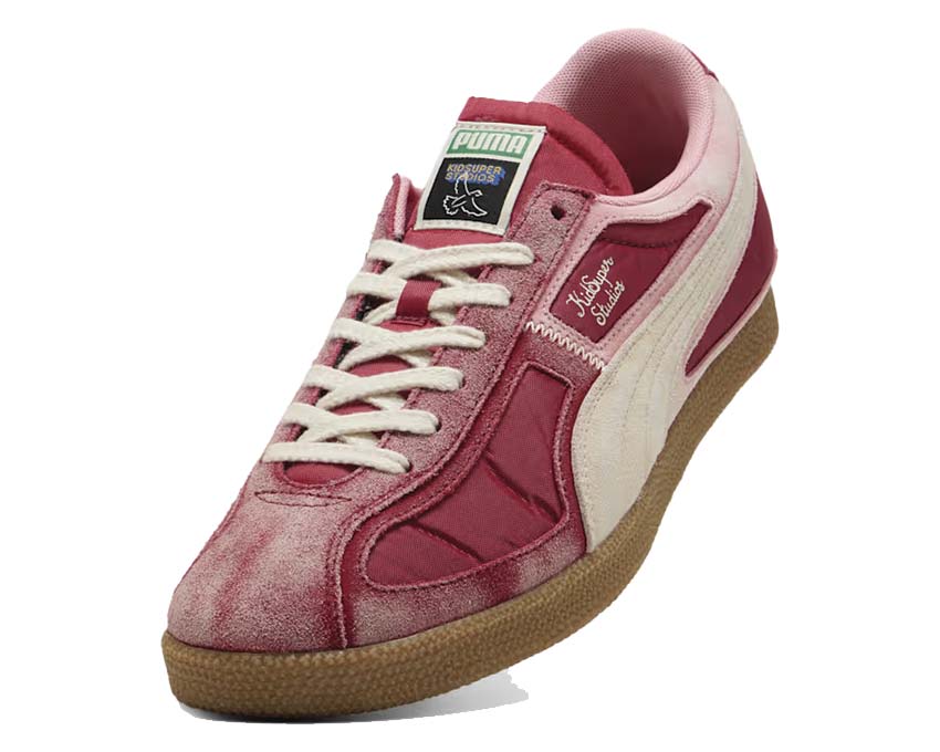 Puma Brasil Panels KidSuper Red vue latérale — panels rouge KidSuper