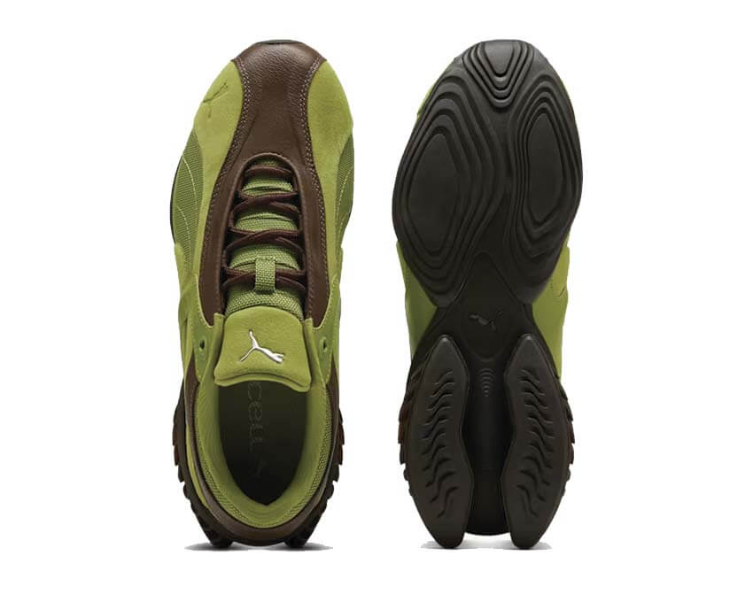 Puma Cell Geo 1 Tart Apple dos — talon Cell Geo 1 vert pomme acide