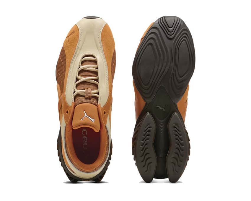 Puma Cell Geo 1 Maple dos — talon Cell Geo 1 brun maple syrup