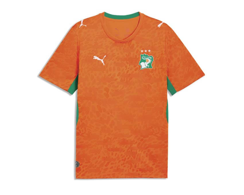 Puma Côte d'Ivoire FIF Home Jersey Replica — maillot domicile CIV orange Puma football