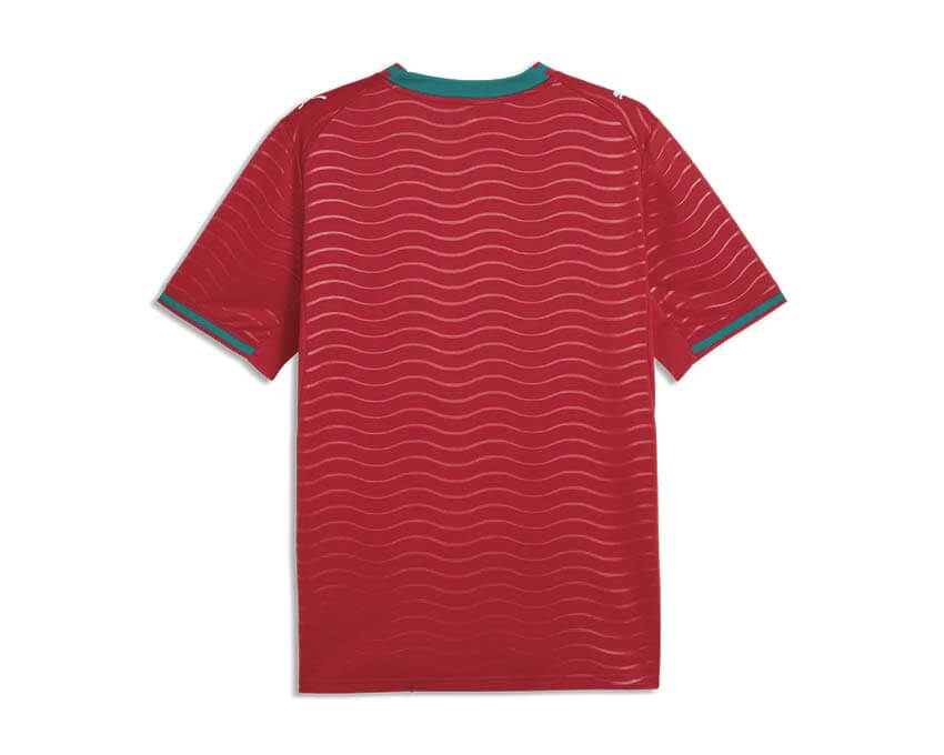 Puma FPF Home Jersey dos — dos maillot domicile Portugal rouge Puma