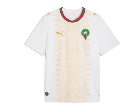 Puma Maroc FRMF Away Jersey Replica — maillot extérieur Maroc blanc Puma football