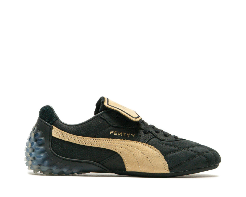Puma x Fenty Avanti LS Noir Prairie Tan — sneaker unisexe cuir noir tan Rihanna sport