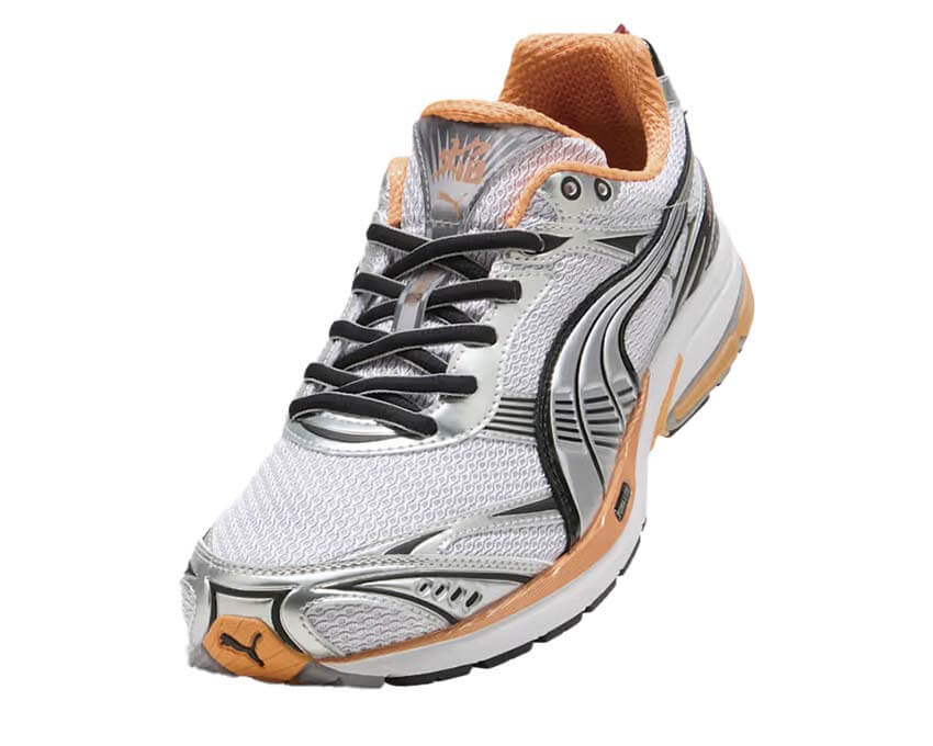 Puma Homura OG+ Argent vue latérale — argent mat Homura OG+ running Puma
